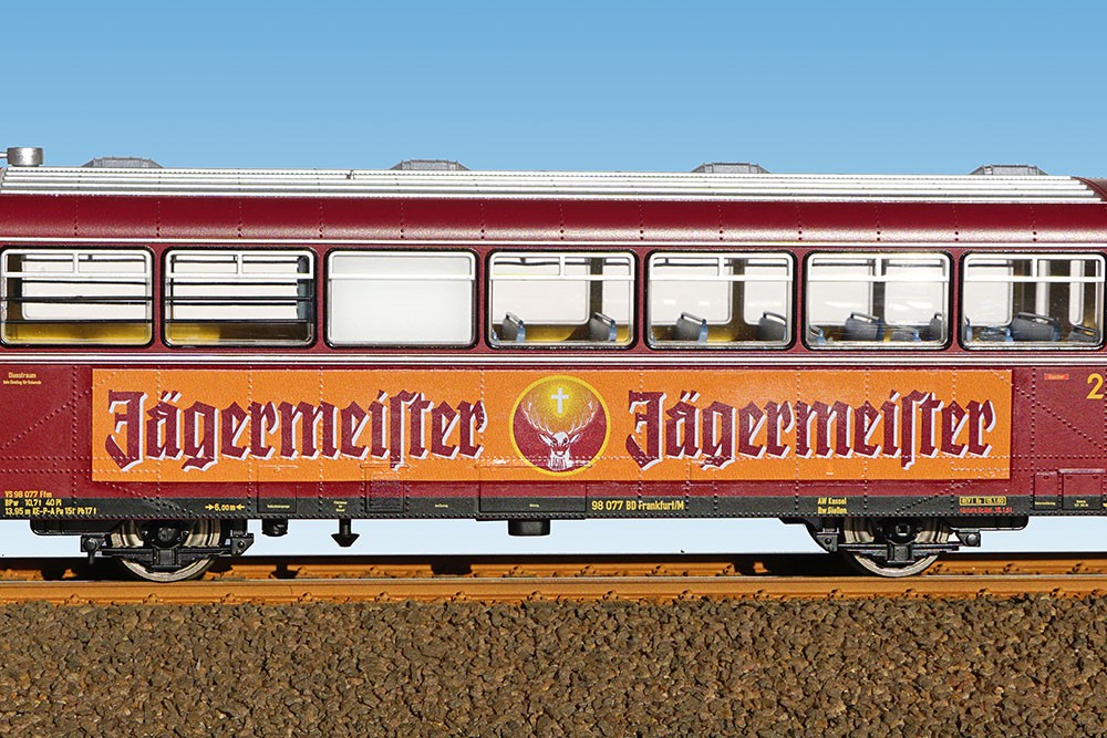 Wagenbeschriftung "Jägermeister"